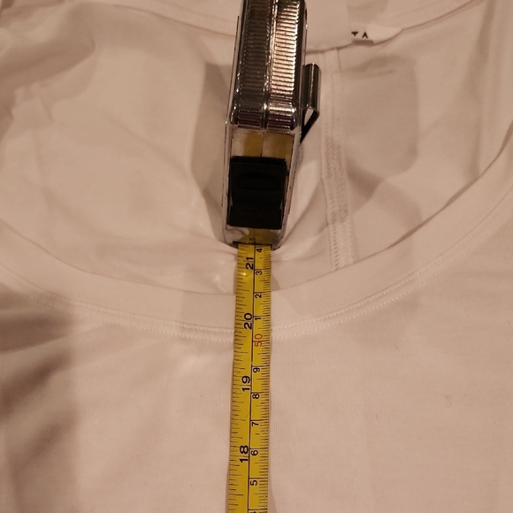 Athleta White Short Sleeve Tee - Picture 7 of 10